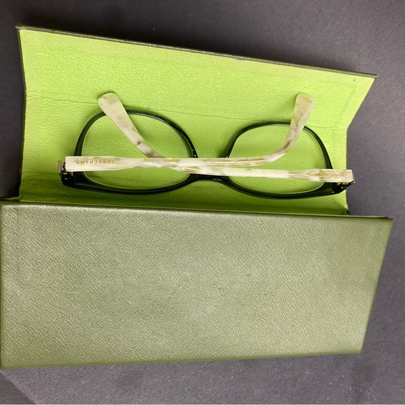 Longchamp Green and Cream Women's Glasses - Picture 2 of 7